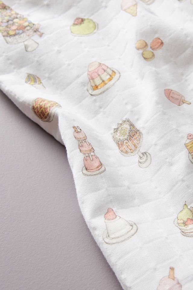 Organic Printed Swaddle #1