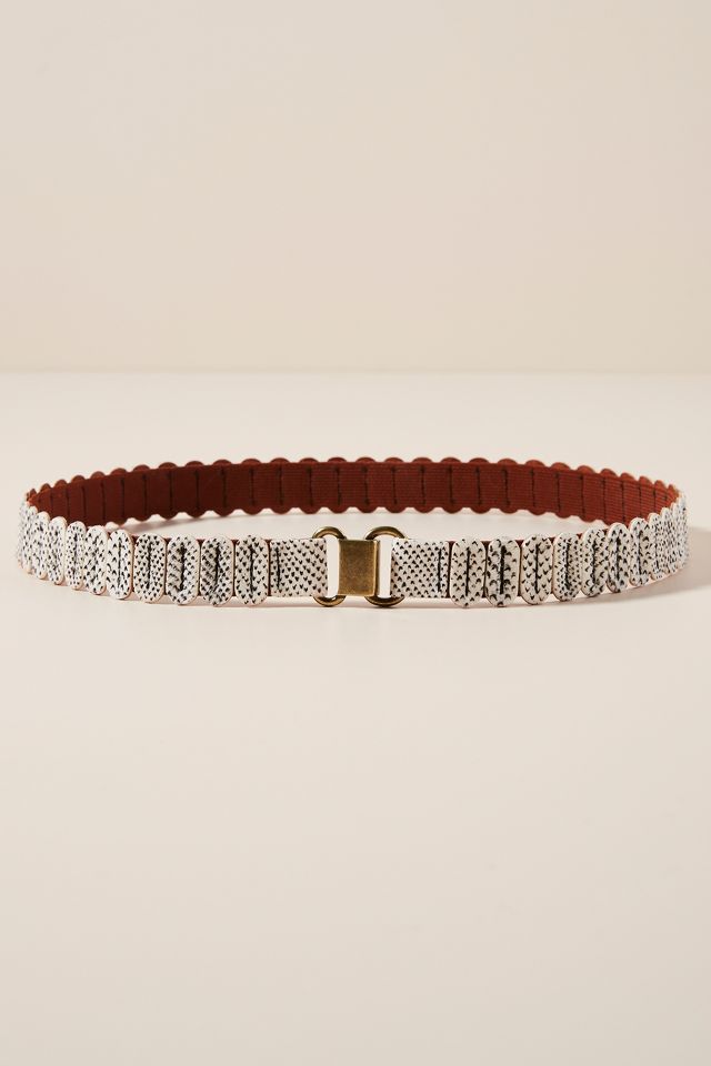 Tabby Skinny Calf Hair Belt | Anthropologie