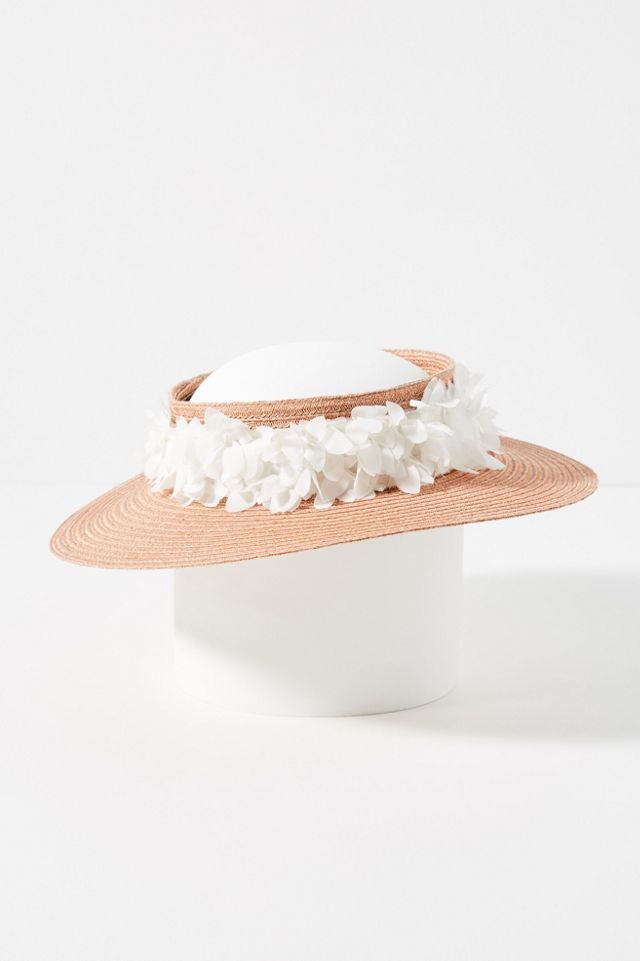Eugenia Kim Lettie Flower Visor | Anthropologie display picture 1
