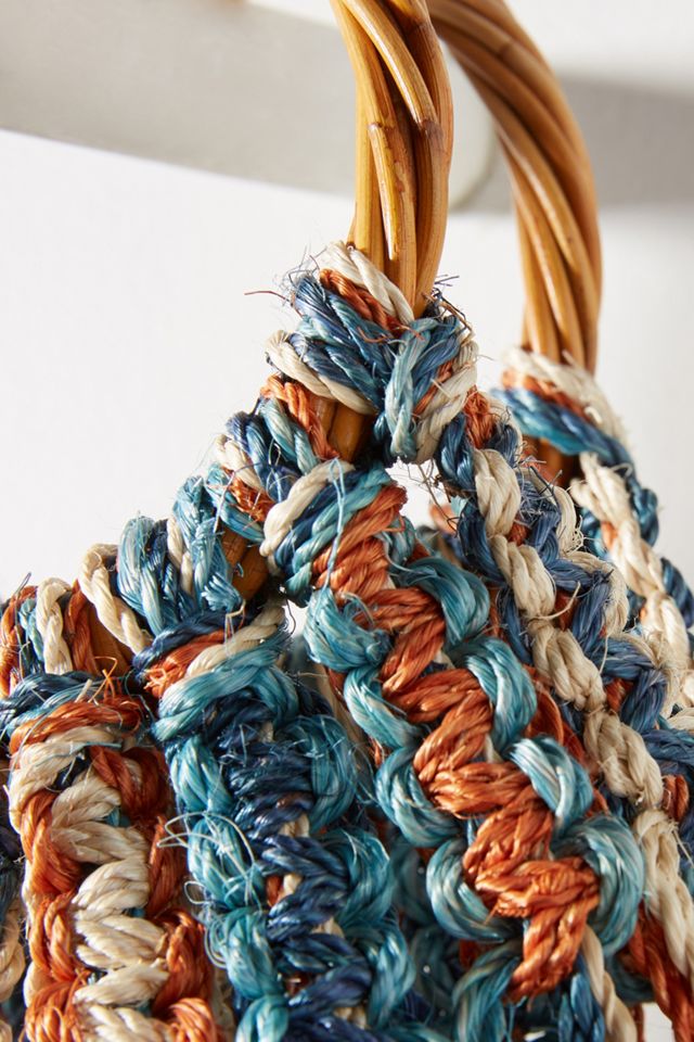 Serpui Marie Macrame Basket Bag #2