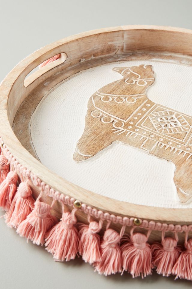 Llama Decorative Tray #1