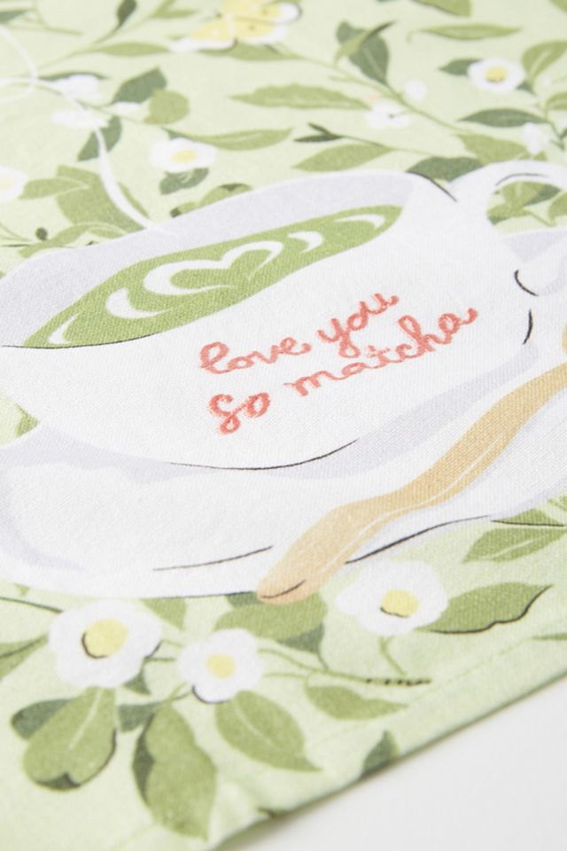 Amy Heitman Matcha Dish Towel #1