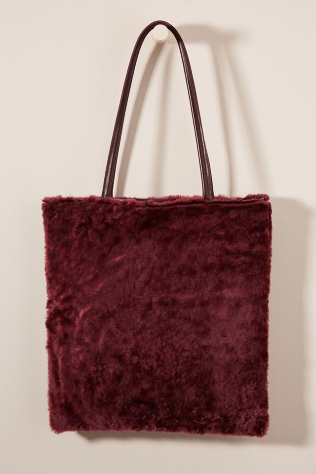 Shearling Tote Bag #1