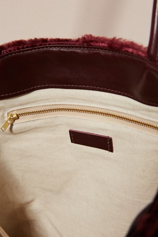 Shearling Tote Bag #2
