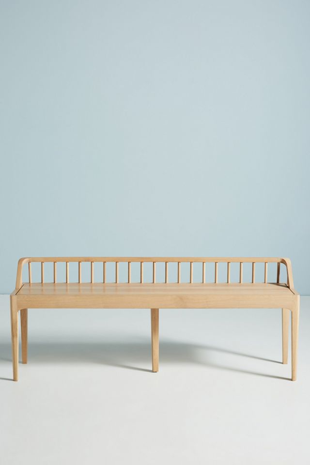Oak Spindle Bench #2