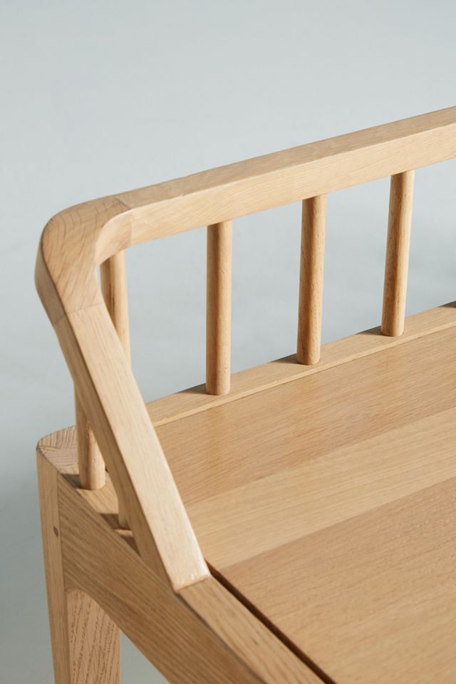 Oak Spindle Bench #3