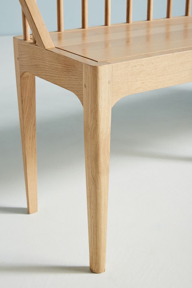 Oak Spindle Bench #5