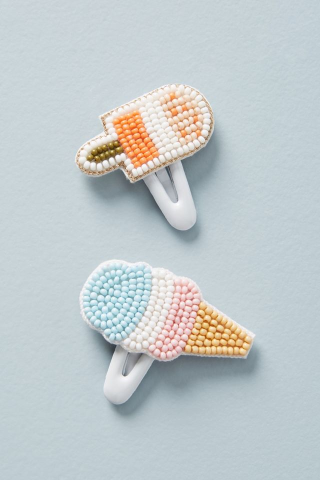 Summer Fun Hair Clips, Set of 2