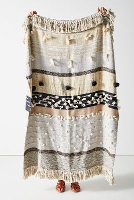 anthropologie throw blanket