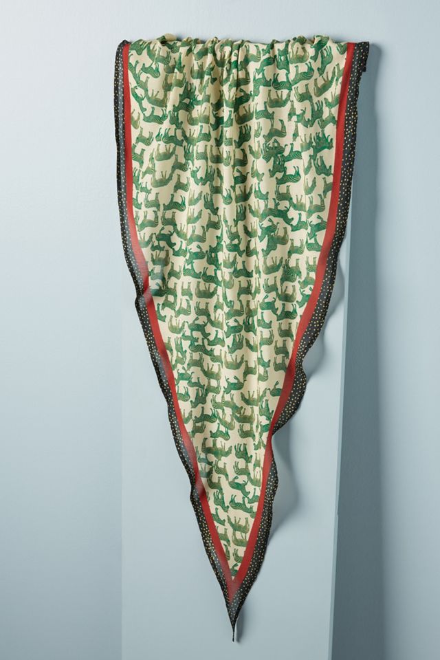 Molly Printed Kerchief Scarf #1