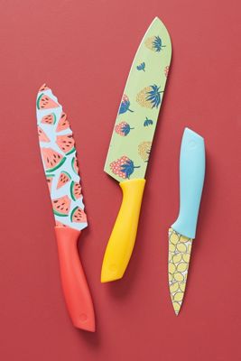 Colloquial Kitchen Knives, Set of 3