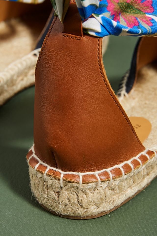 Anthropologie Vivienne Scarf Espadrilles #3