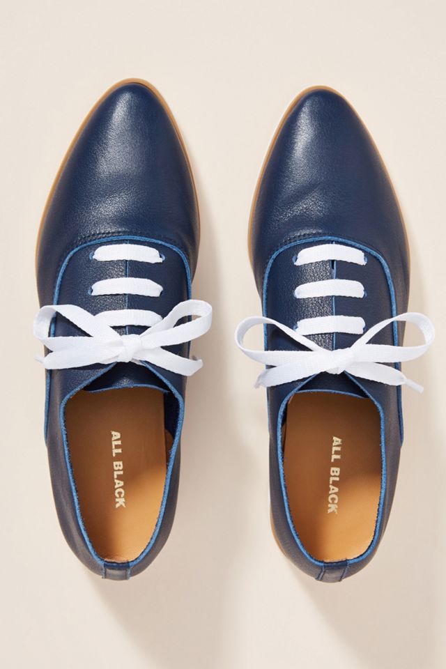 All Black Oxford Loafers #1