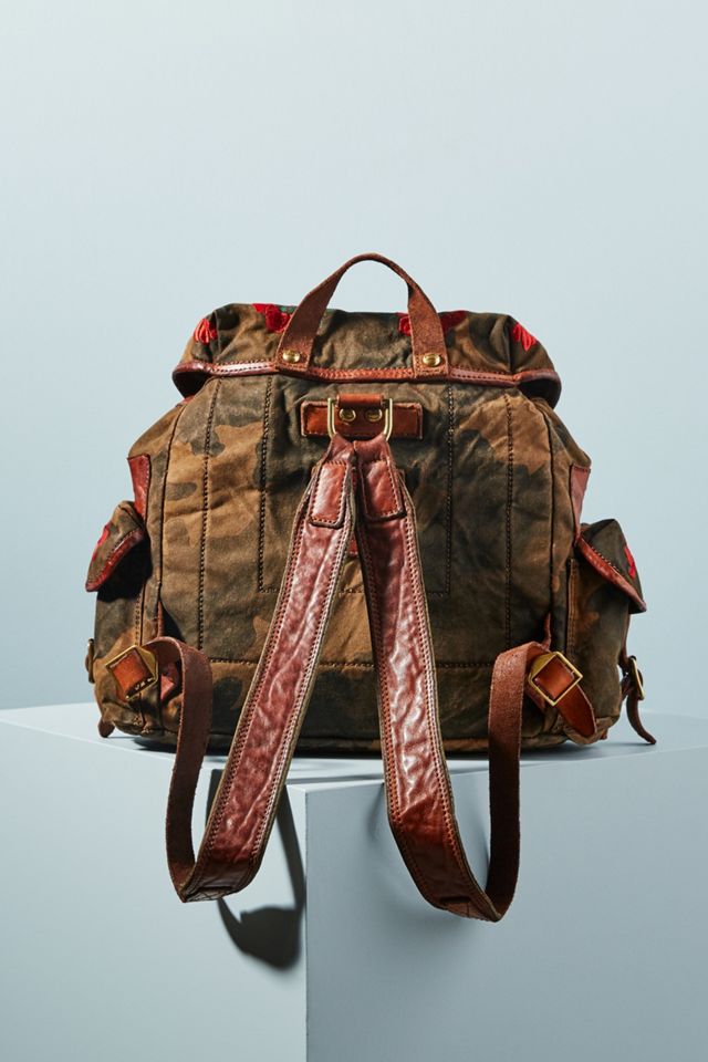 Sac à Dos CAMPOMAGGI En Cuir Marron – Neuf – 100% Cuir – Mochila