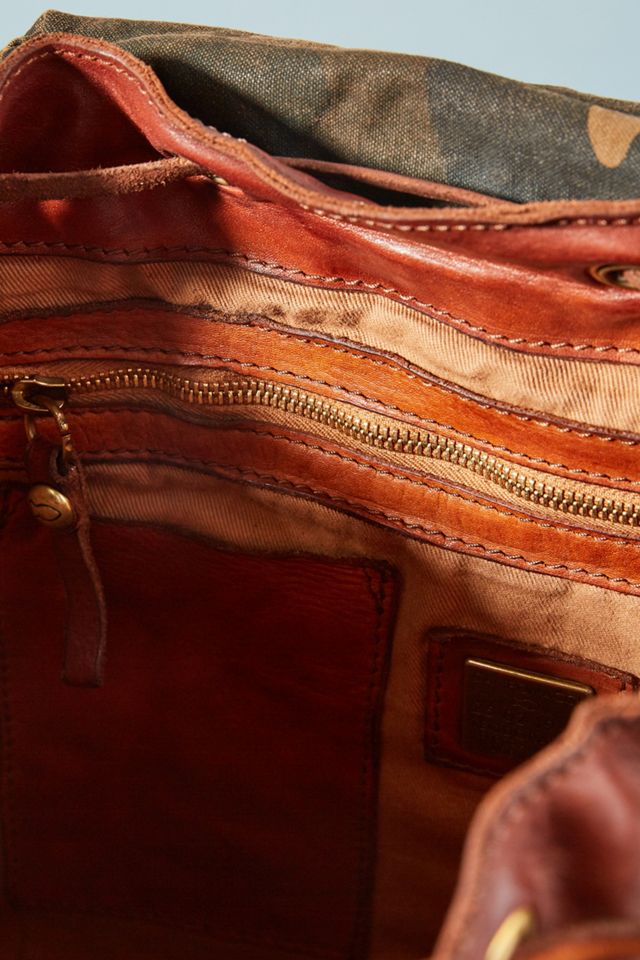 Campomaggi Embroidered Camo Backpack | Anthropologie