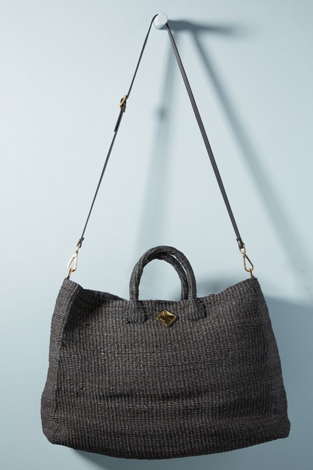 Aranaz Elise Embroidered Tote Bag #1