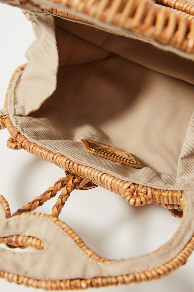Aranaz Wicker Crab Clutch #2