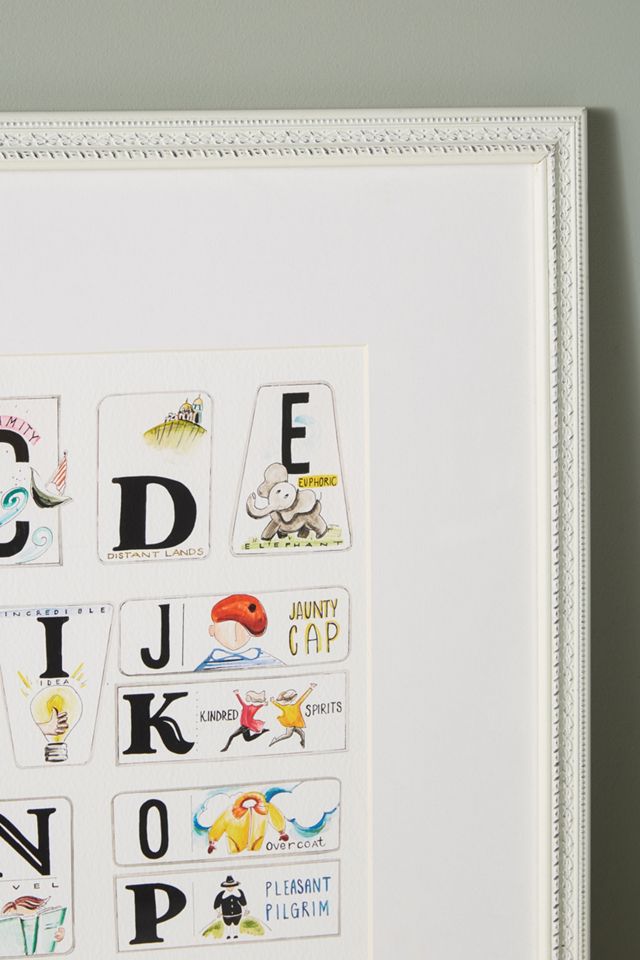 Alphabet Adventure Wall Art #2