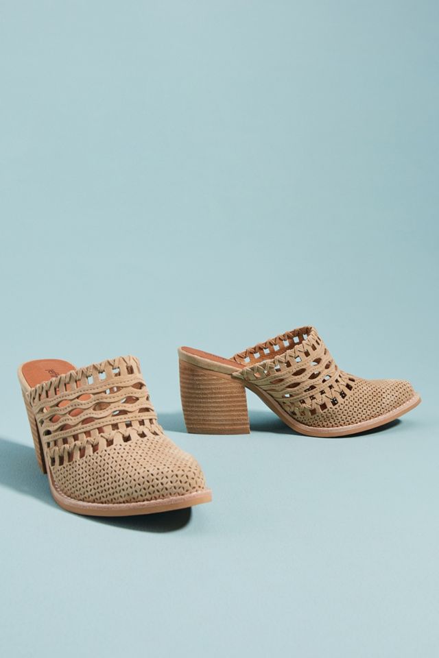 Jeffrey Campbell Favela Perforated Mules #1