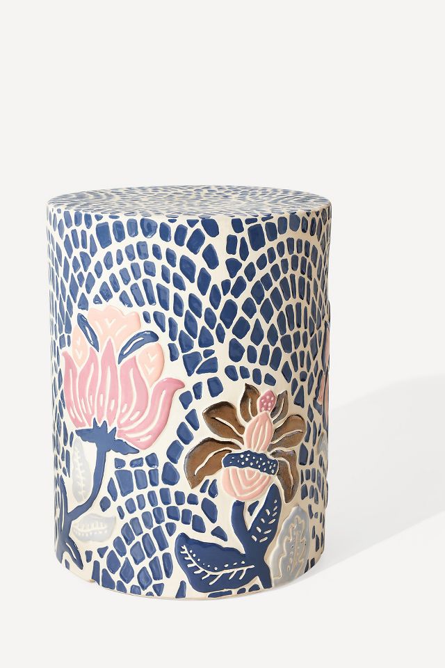 Anthropologie shop ceramic stool