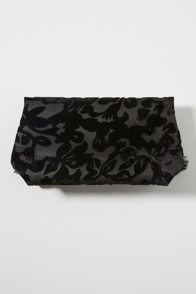Collette Ruffled Foldover Clutch #1