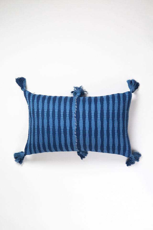 Archive New York Indigo Antigua Pillow #1