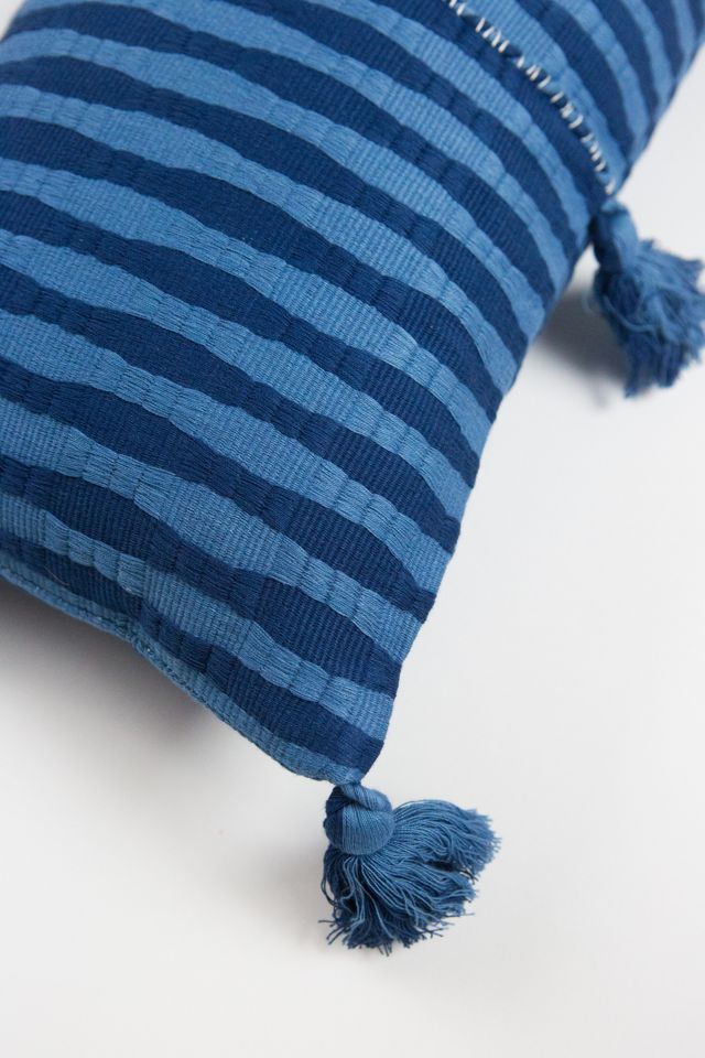 Archive New York Indigo Antigua Pillow #3