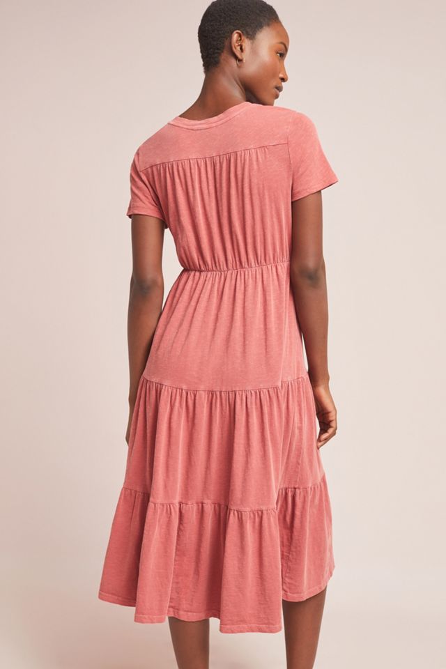 Sundry Peasant Midi Dress #1