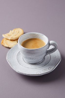 Glenna Espresso Cups & Saucers, Set of 4