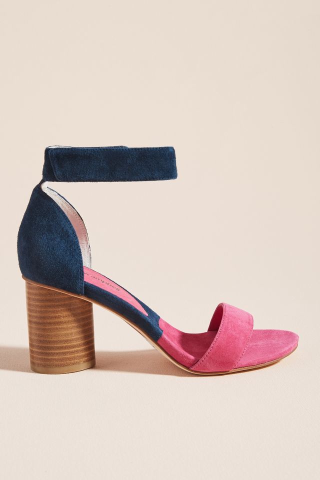 Jeffrey campbell purdy colorblocked sales heeled sandals