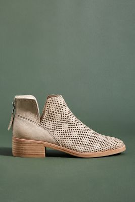 Tommi perforated cheap bootie dolce vita