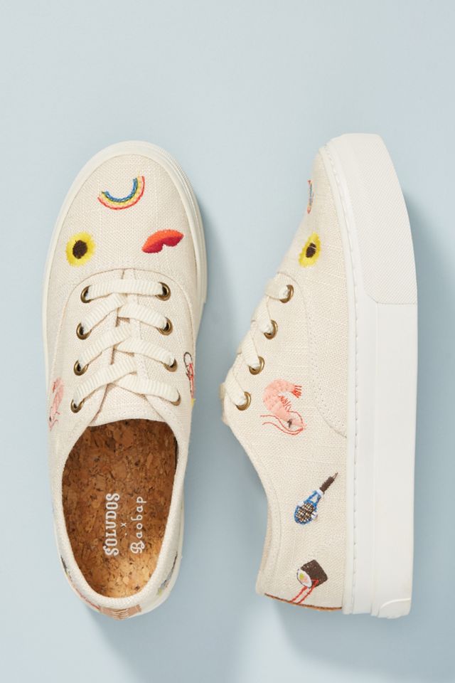 Soludos x Baobap Embroidered Porto Sneakers
