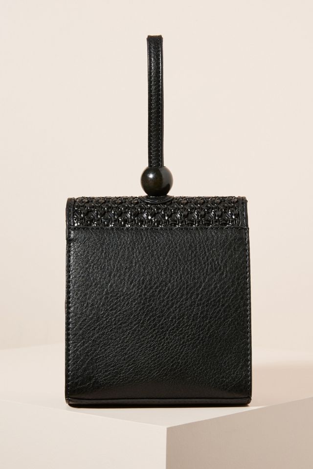 Wisteria Woven Box Clutch #1