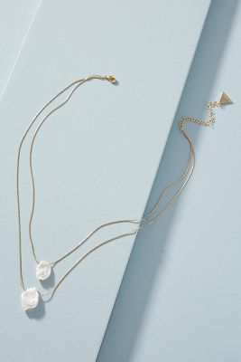 Layered Pearl Necklace | Anthropologie