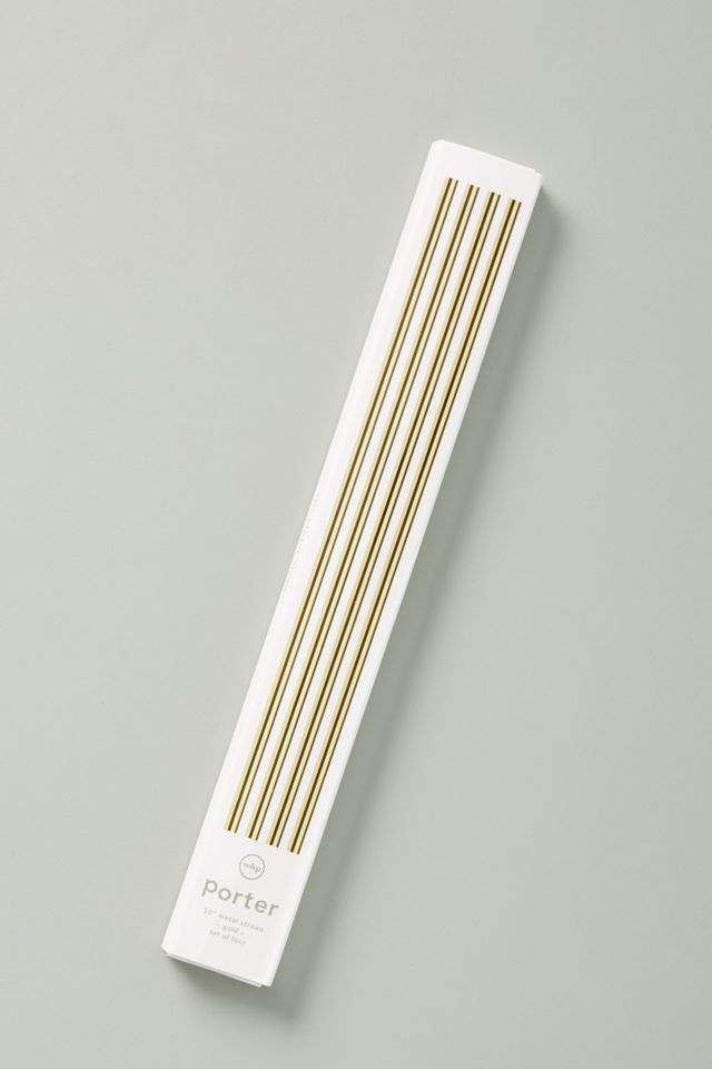 W&P Porter Straws, Set of 4 #1