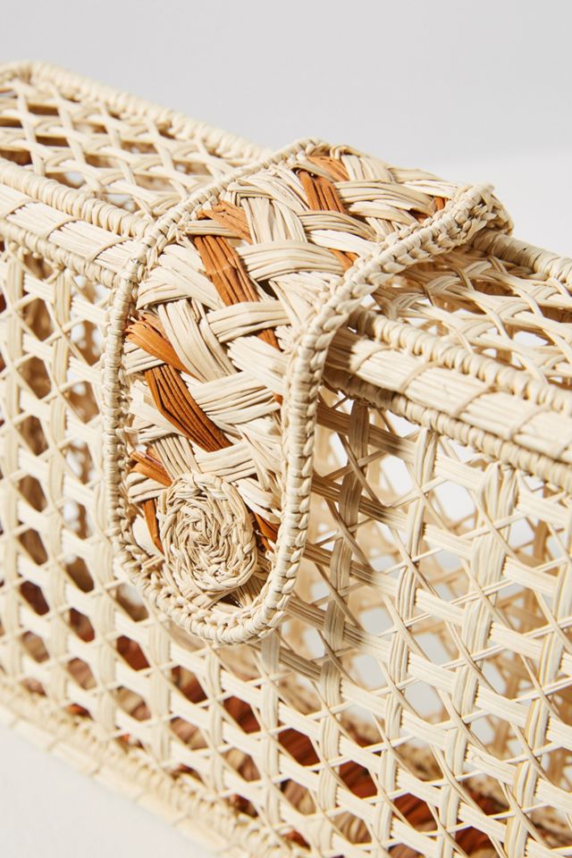 Monteria Woven Box Clutch #2