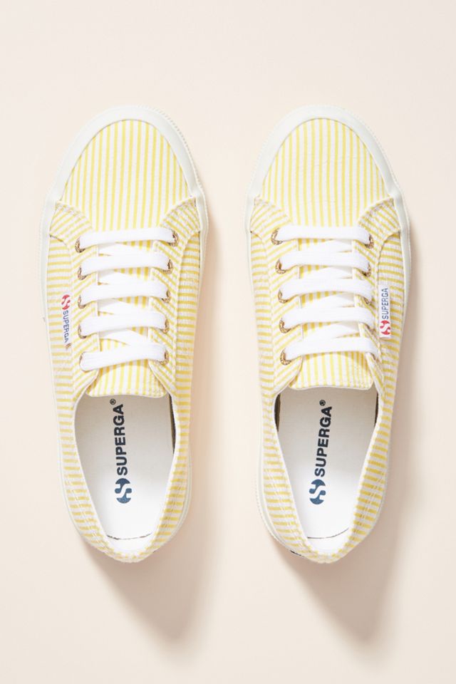 Superga Striped Platform Sneakers #1
