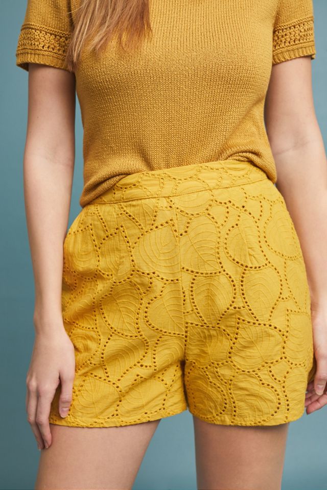 Feuille Eyelet Shorts #2