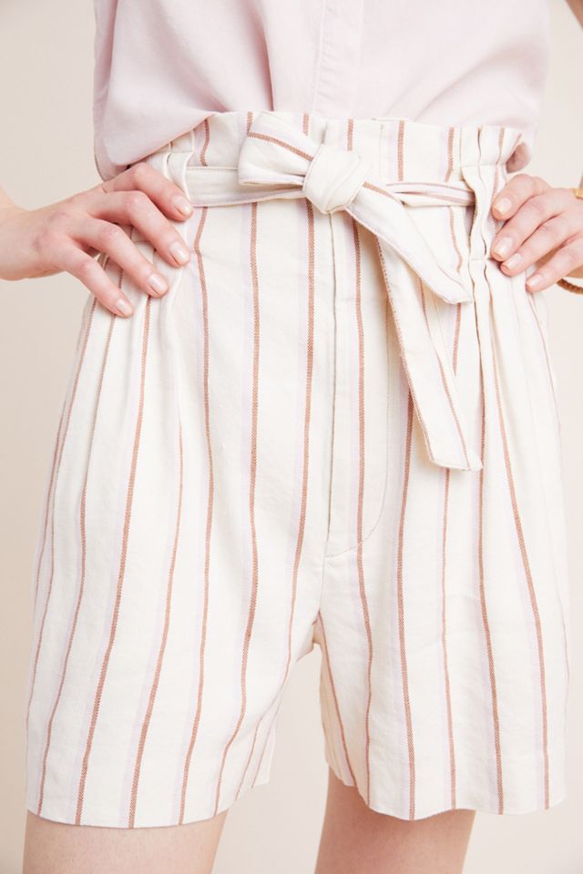 Edisto Paperbag-Waisted Shorts #2