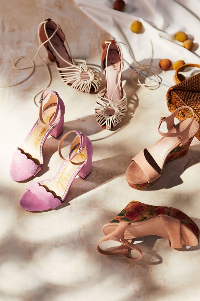 Sam Edelman Odila Scalloped Heels #4