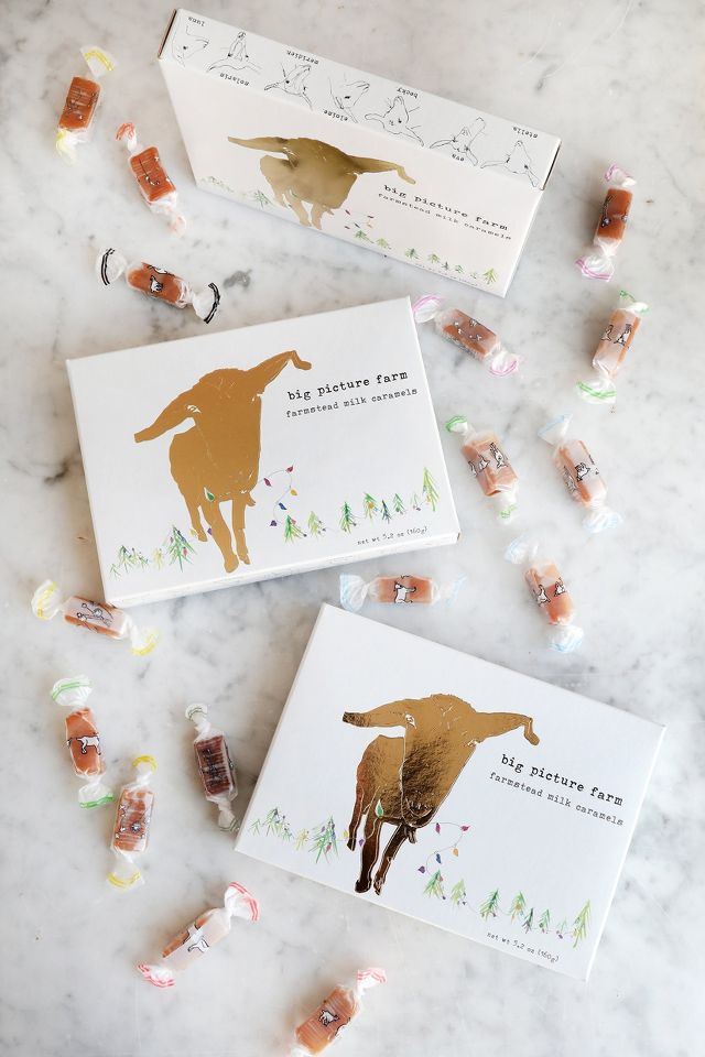 Big Picture Farm Caramels Golden Goat Gift Box Anthropologie