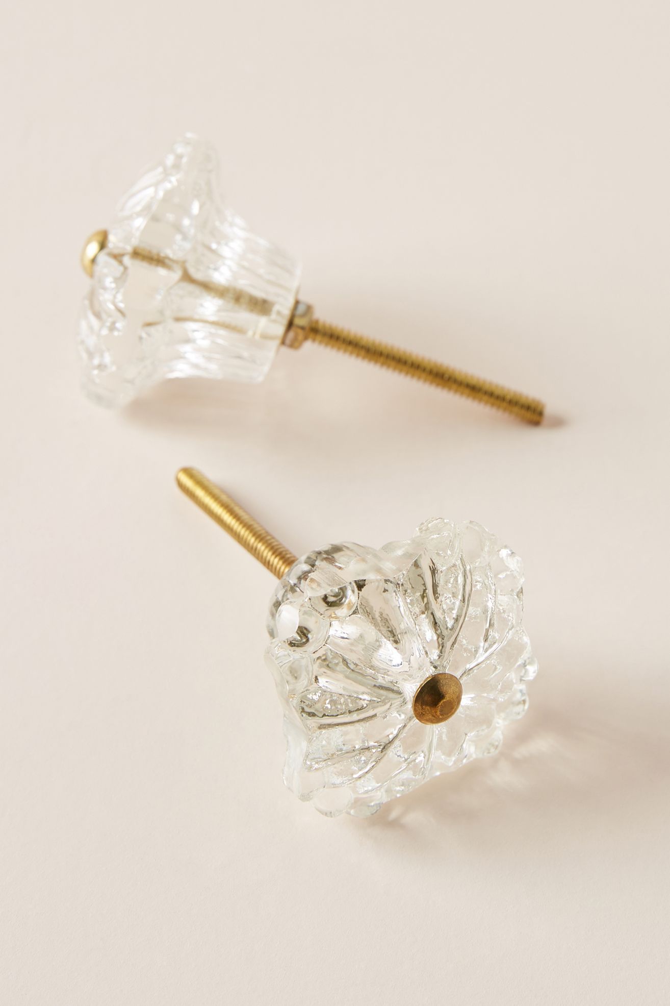 Helena Knobs, Set of 2 - CLEAR, Set Of 2