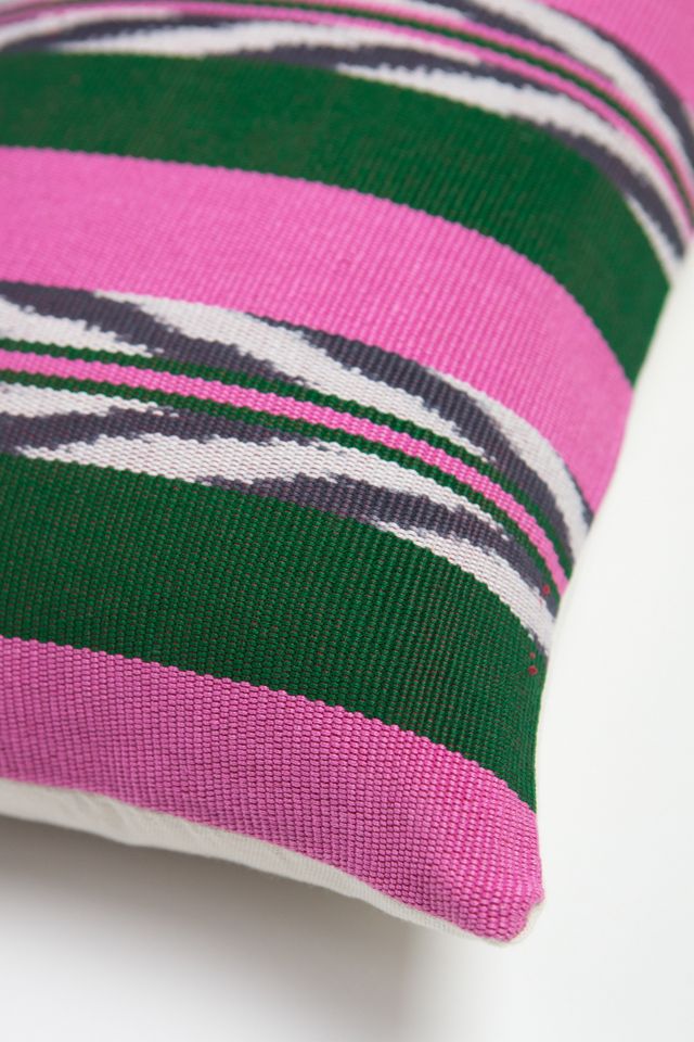 Archive New York Palm Ikat Pillow #3
