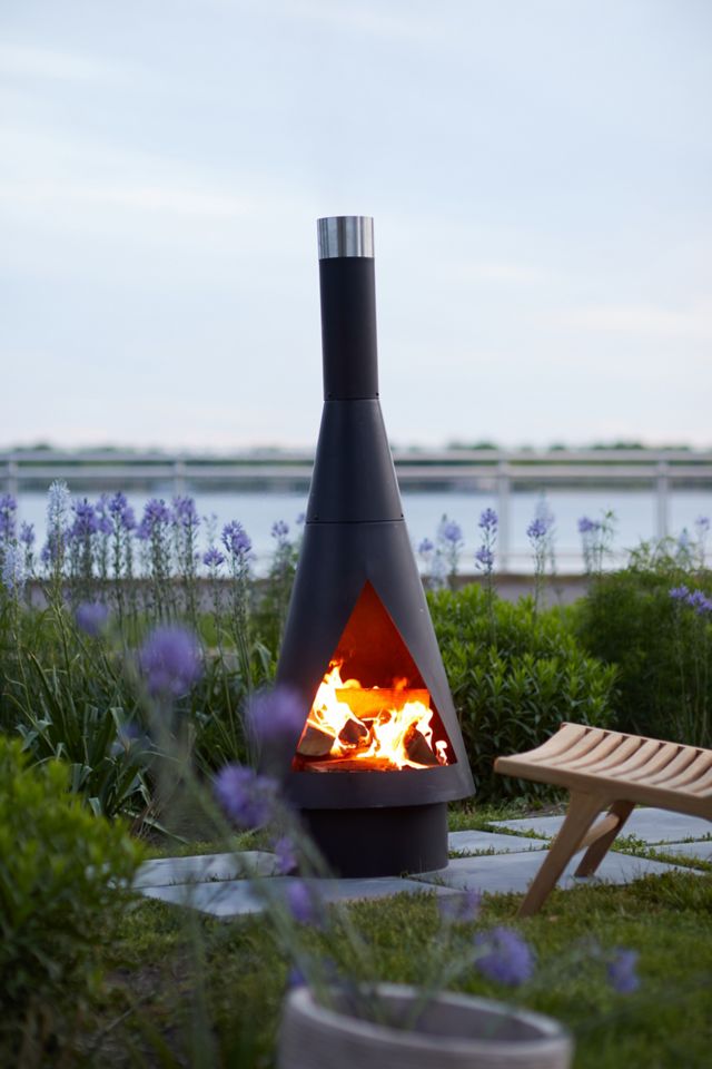 Angled Obelisk Chiminea #2