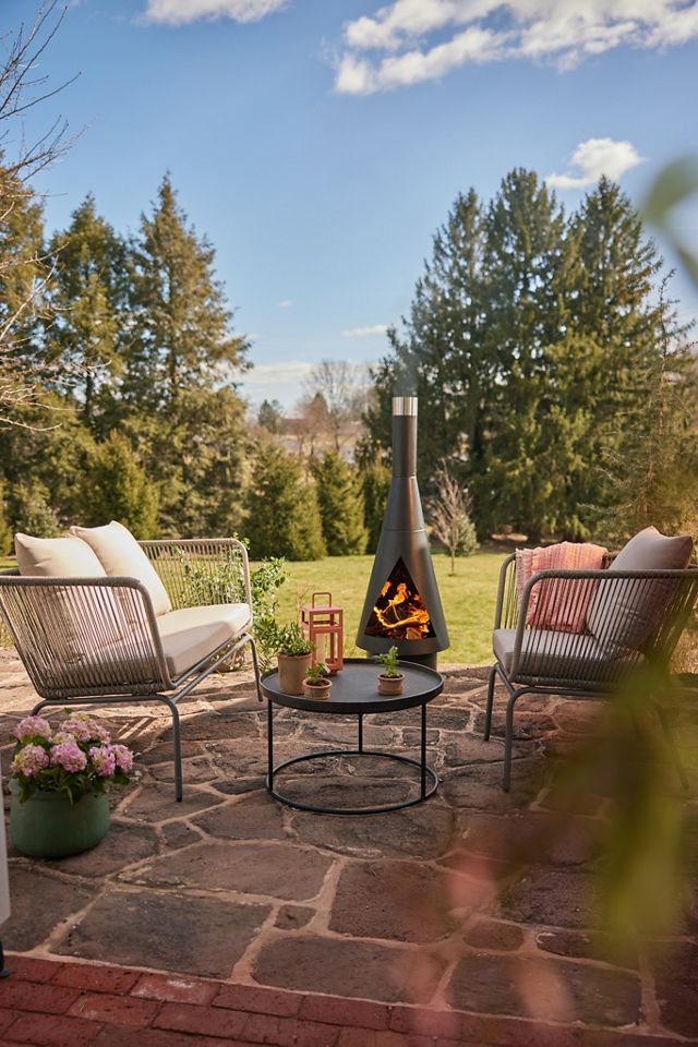 Angled Obelisk Chiminea #9