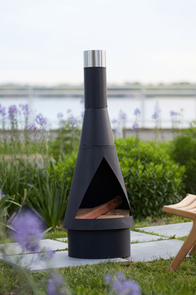 Angled Obelisk Chiminea #3