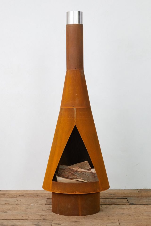 Angled Obelisk Chiminea #2