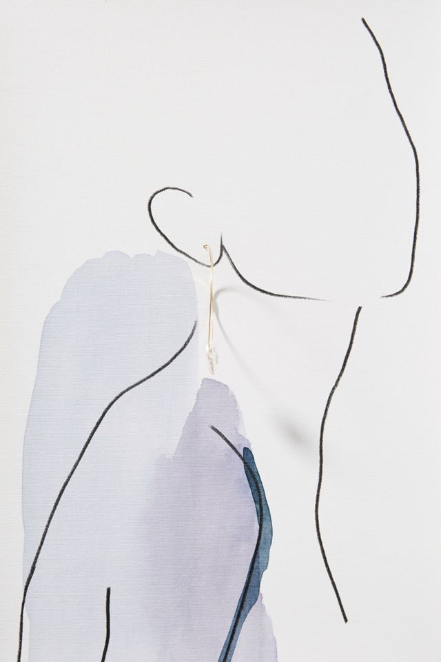 High Tide Pearl Hoop Earrings #2
