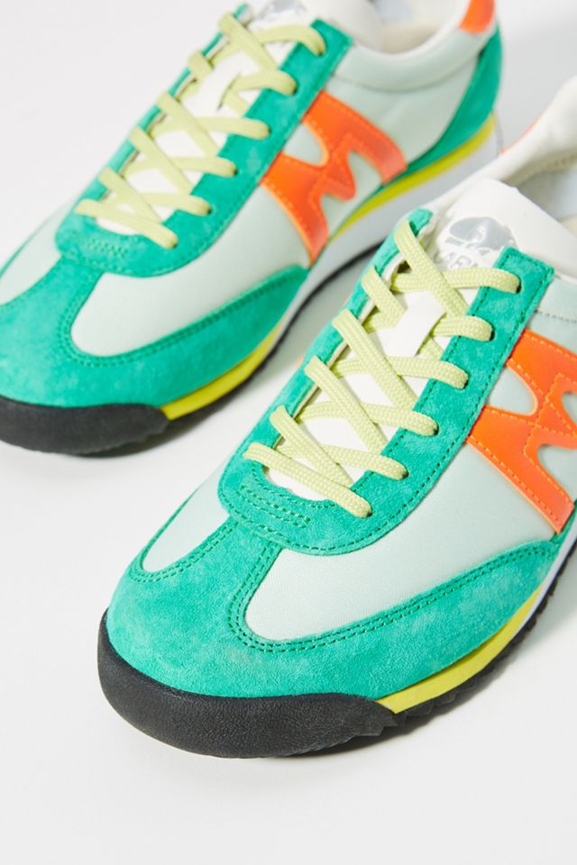 Karhu Green Colorblocked Sneakers #2