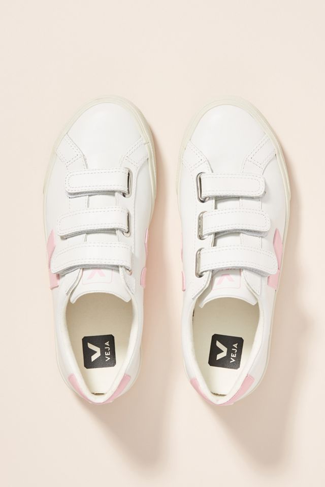 Veja Pink Low-Top Sneakers #1